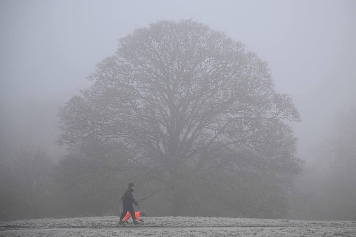 Fotos: Un temporal de nieve paraliza el Reino Unido