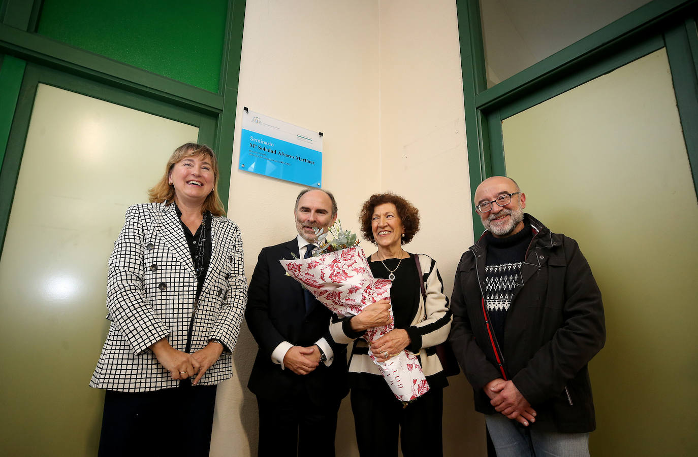 El Seminario de Historia del Arte de la facultad de Filosofía y Letras lleva ahora el nombre de María Soledad Álvarez Martínez. 