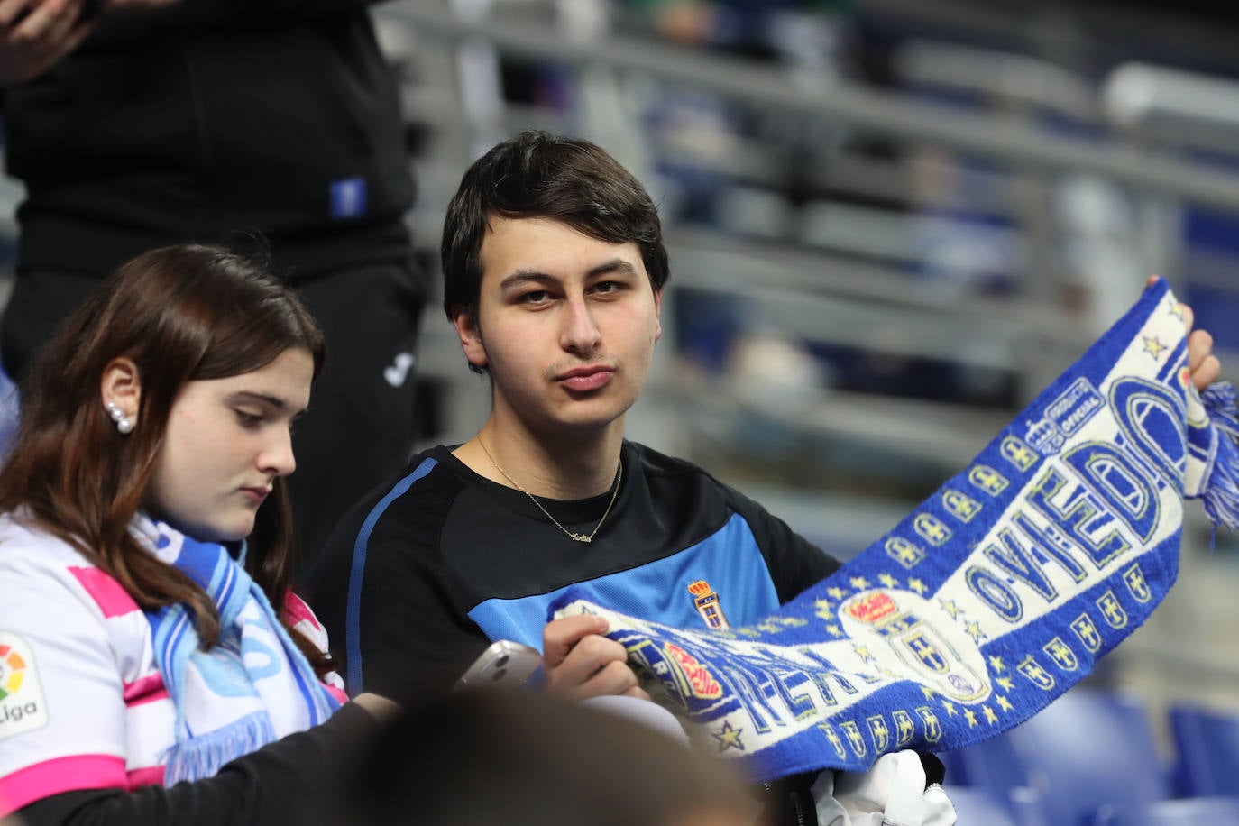 Fotos: ¿Estuviste en el derbi asturiano Real Oviedo - Sporting? ¡Búscate en el Tartiere!