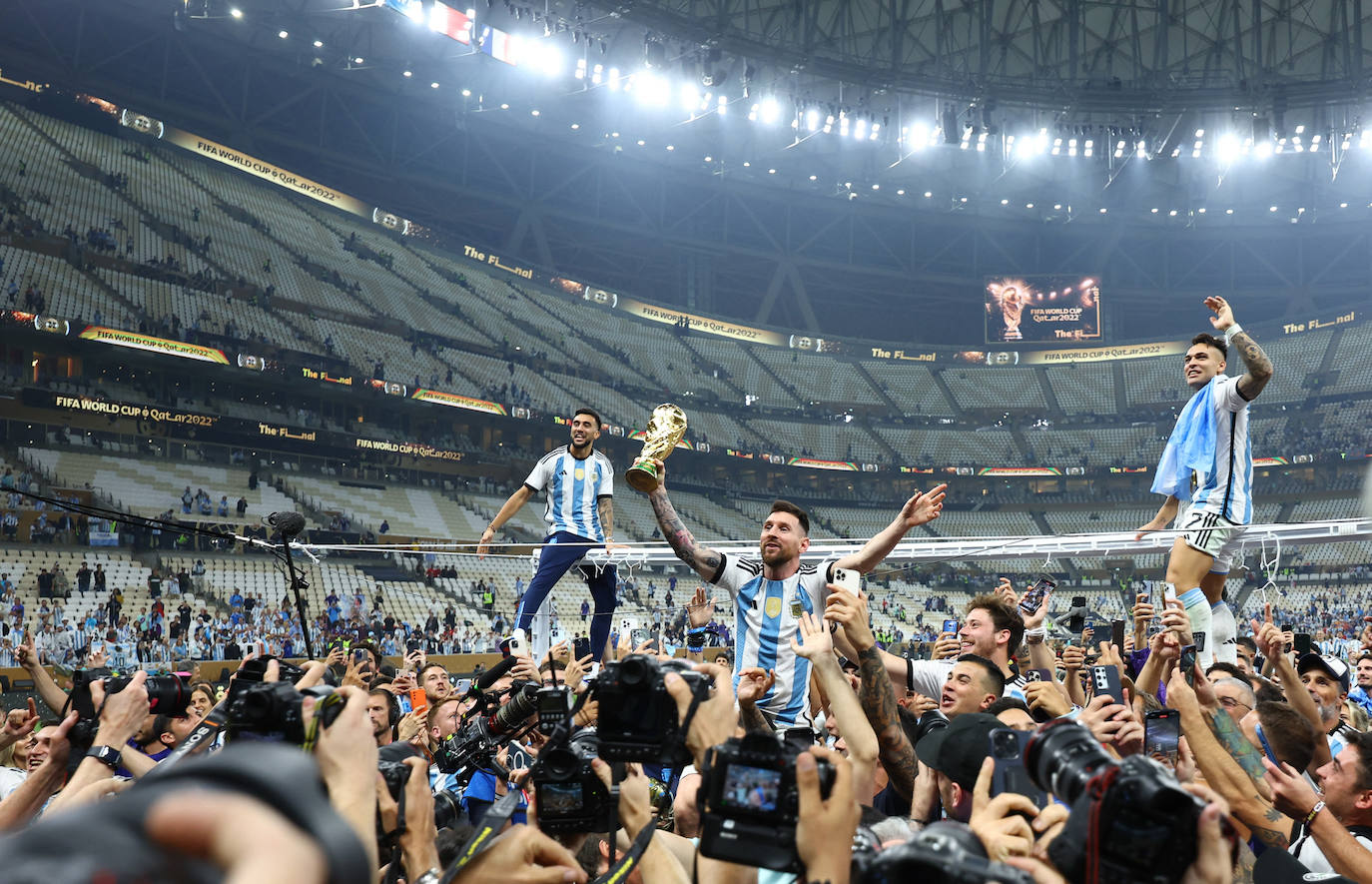 Fotos: Las mejores imágenes de la final del Mundial de Qatar entre Argentina y Francia