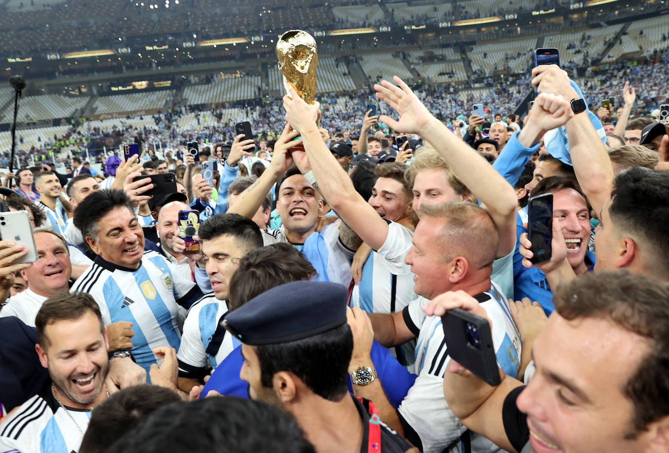 Fotos: Las mejores imágenes de la final del Mundial de Qatar entre Argentina y Francia