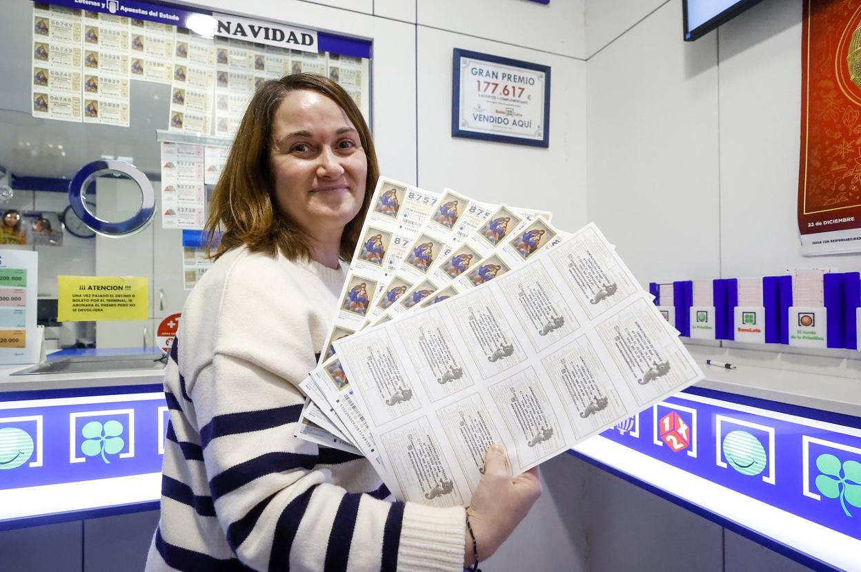 La Lotería de Navidad multiplica sus ventas en Asturias después de dos años lastrada por la pandemia