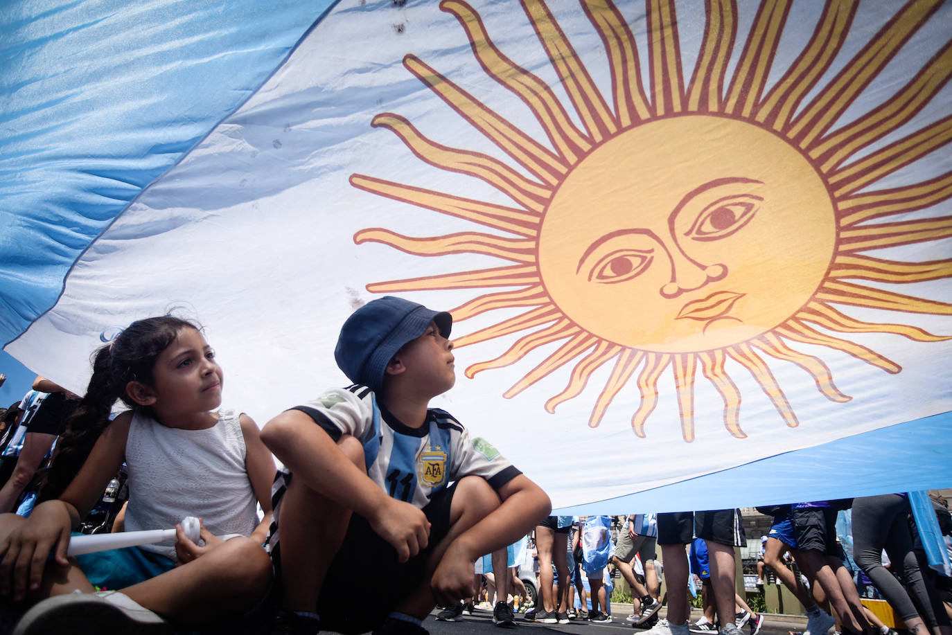 Fotos: Las imágenes más icónicas de la celebración de Argentina