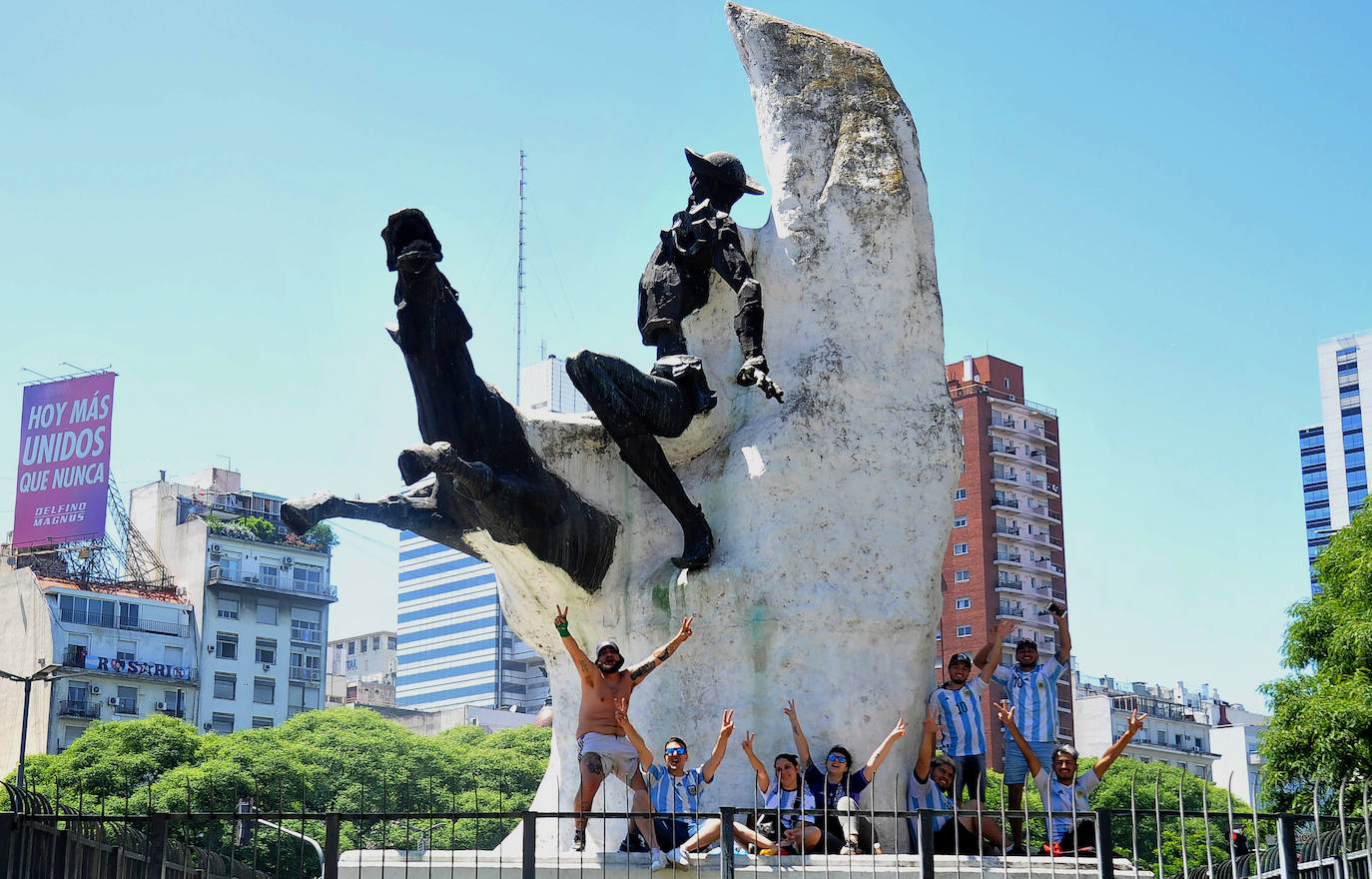 Fotos: Las imágenes más icónicas de la celebración de Argentina
