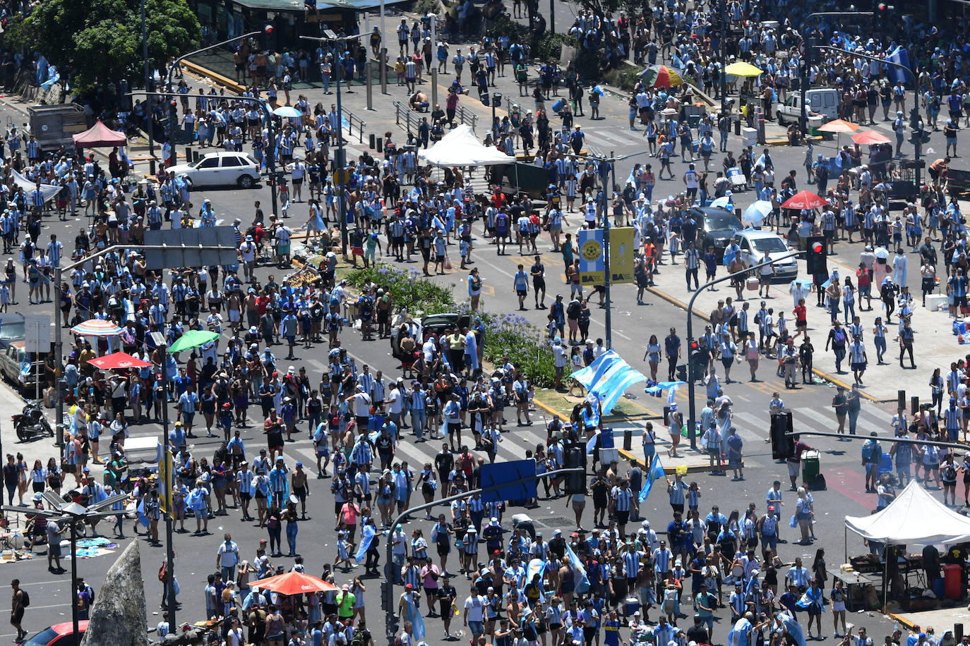 Fotos: Las imágenes más icónicas de la celebración de Argentina