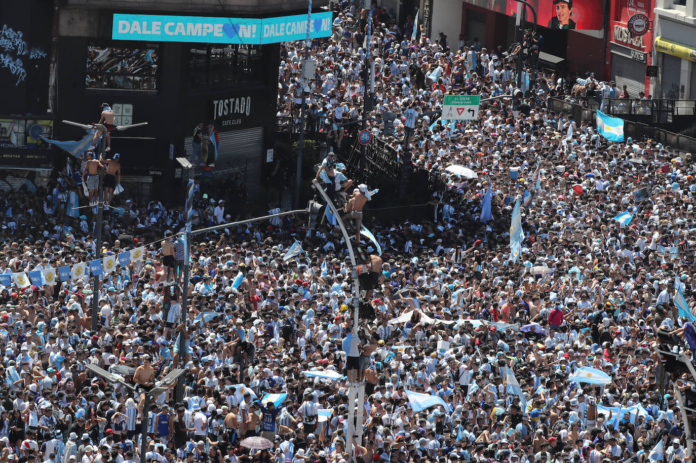 Fotos: Las imágenes más icónicas de la celebración de Argentina