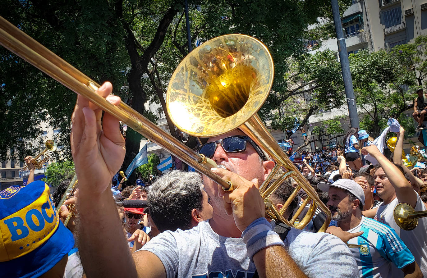 Fotos: Las imágenes más icónicas de la celebración de Argentina
