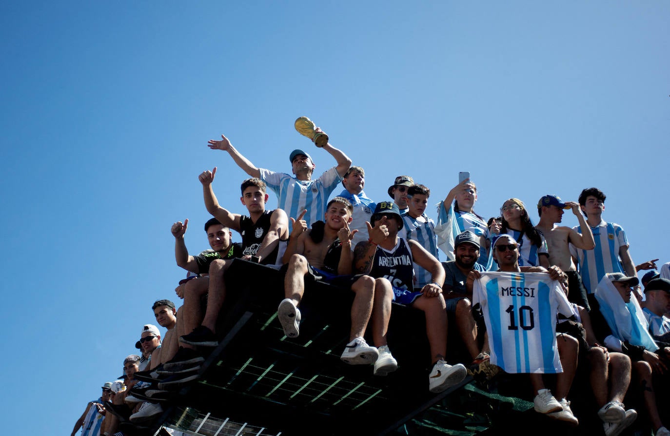 Fotos: Las imágenes más icónicas de la celebración de Argentina
