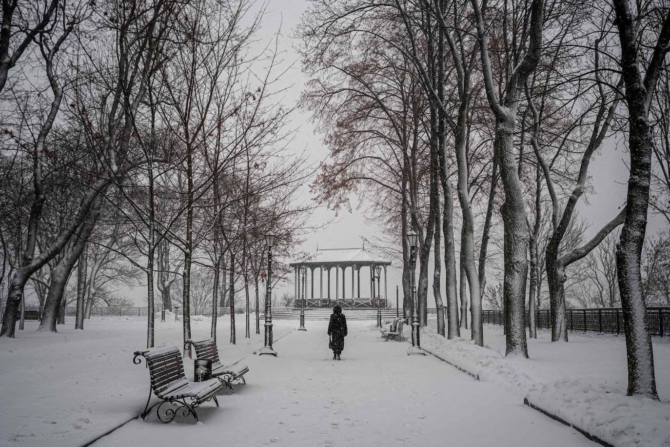 Fotos: El mundo se tiñe de blanco