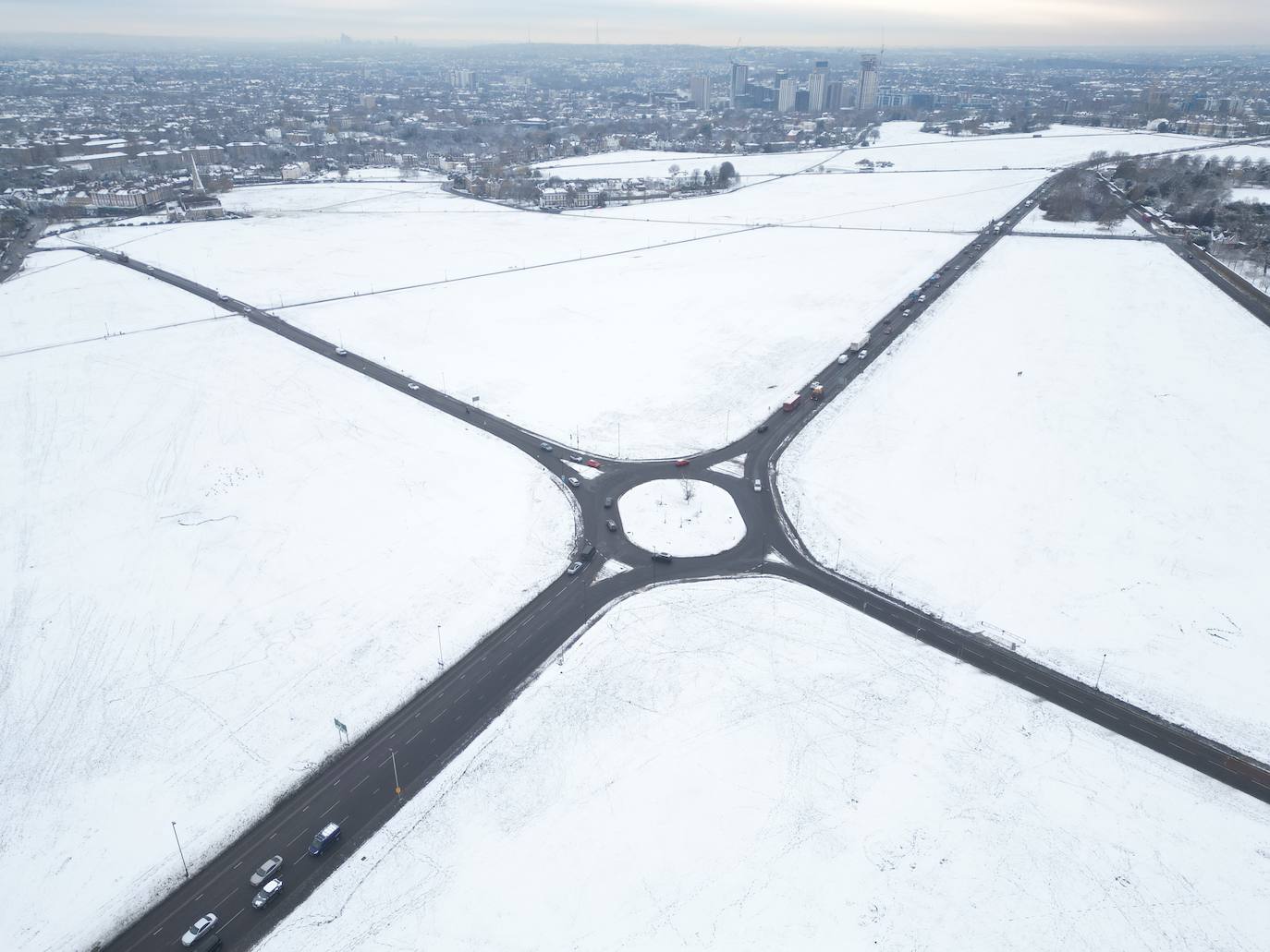 Fotos: El mundo se tiñe de blanco