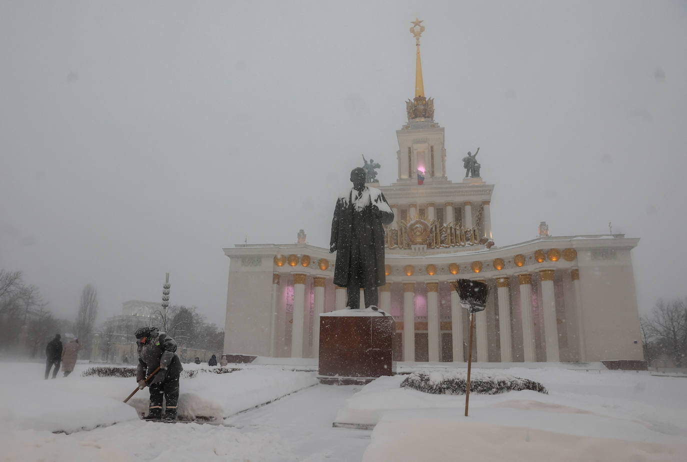 Fotos: El mundo se tiñe de blanco