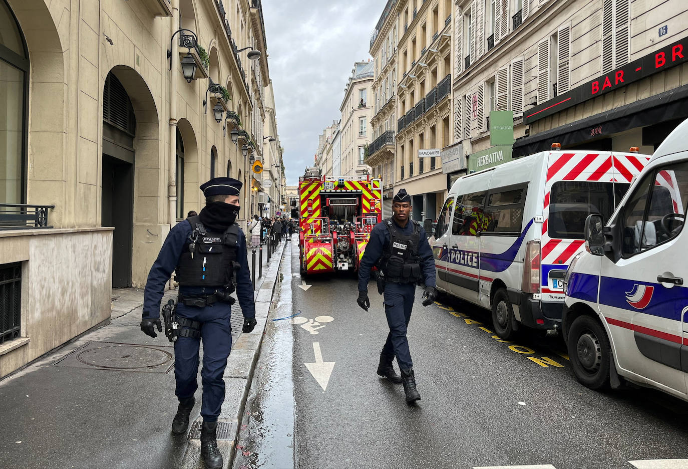 Fotos: Tiroteo en el centro de París