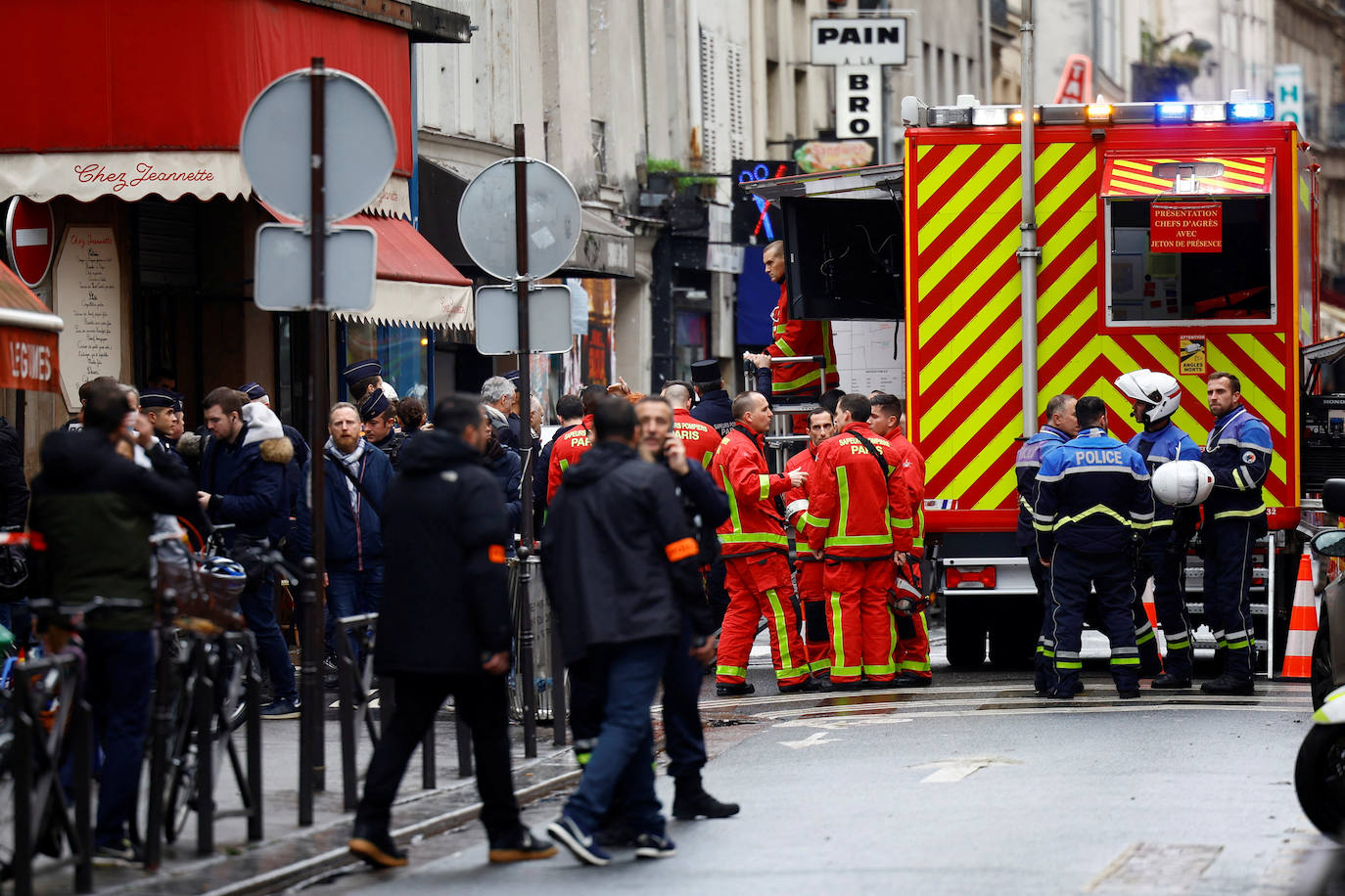 Fotos: Tiroteo en el centro de París