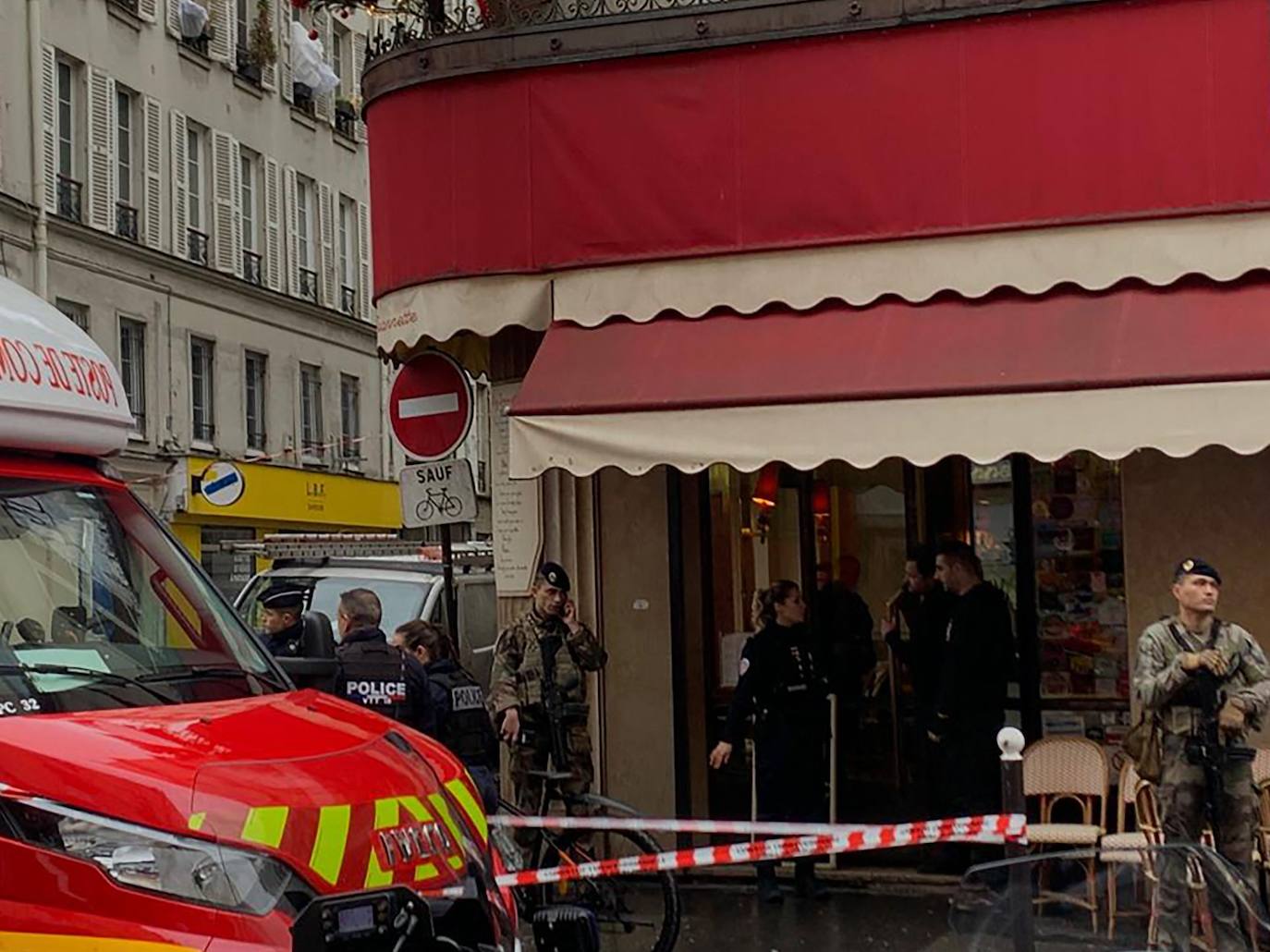 Fotos: Tiroteo en el centro de París