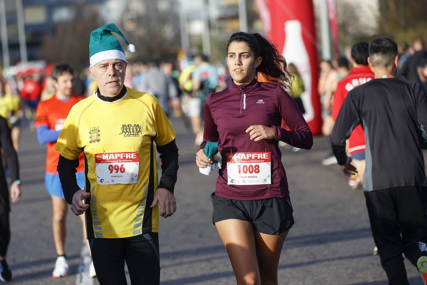 Fotos: ¿Participaste en la Carrera de Nochebuena de Gijón? ¡Búscate!