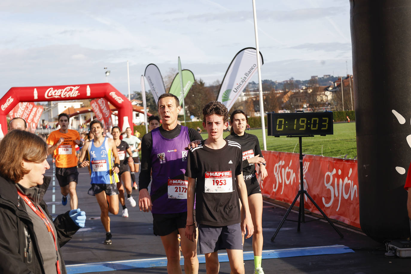 Fotos: ¿Participaste en la Carrera de Nochebuena de Gijón? ¡Búscate!