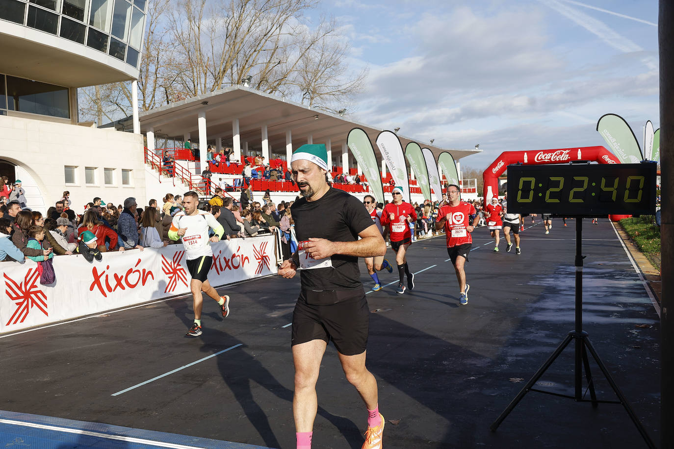 Fotos: ¿Participaste en la Carrera de Nochebuena de Gijón? ¡Búscate!