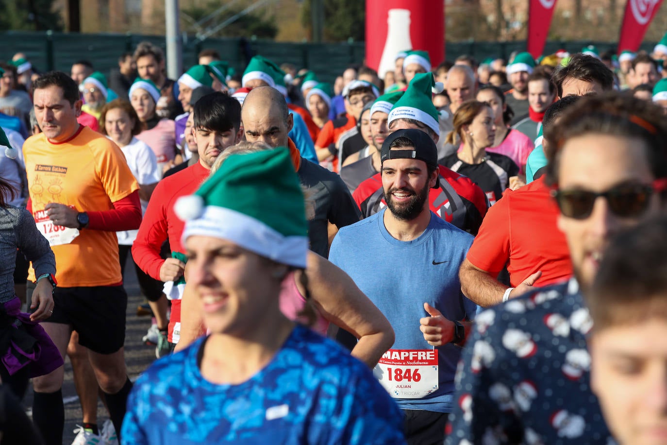 Fotos: ¿Participaste en la Carrera de Nochebuena de Gijón? ¡Búscate!