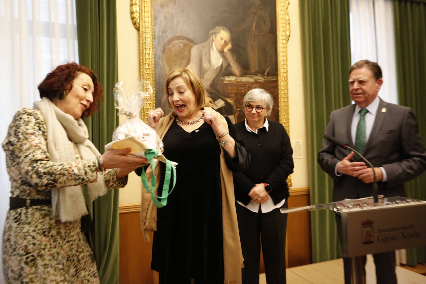 Fotos: Así fue el brindis del cierre del año de los alcaldes de Gijón, Oviedo y Avilés