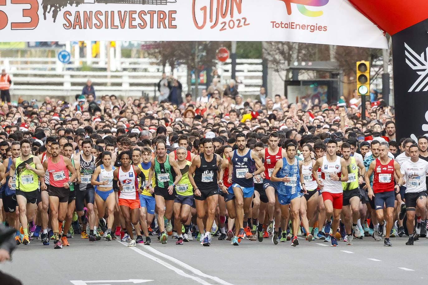 Fotos: Gijón, la más multitudinaria de toda Asturias