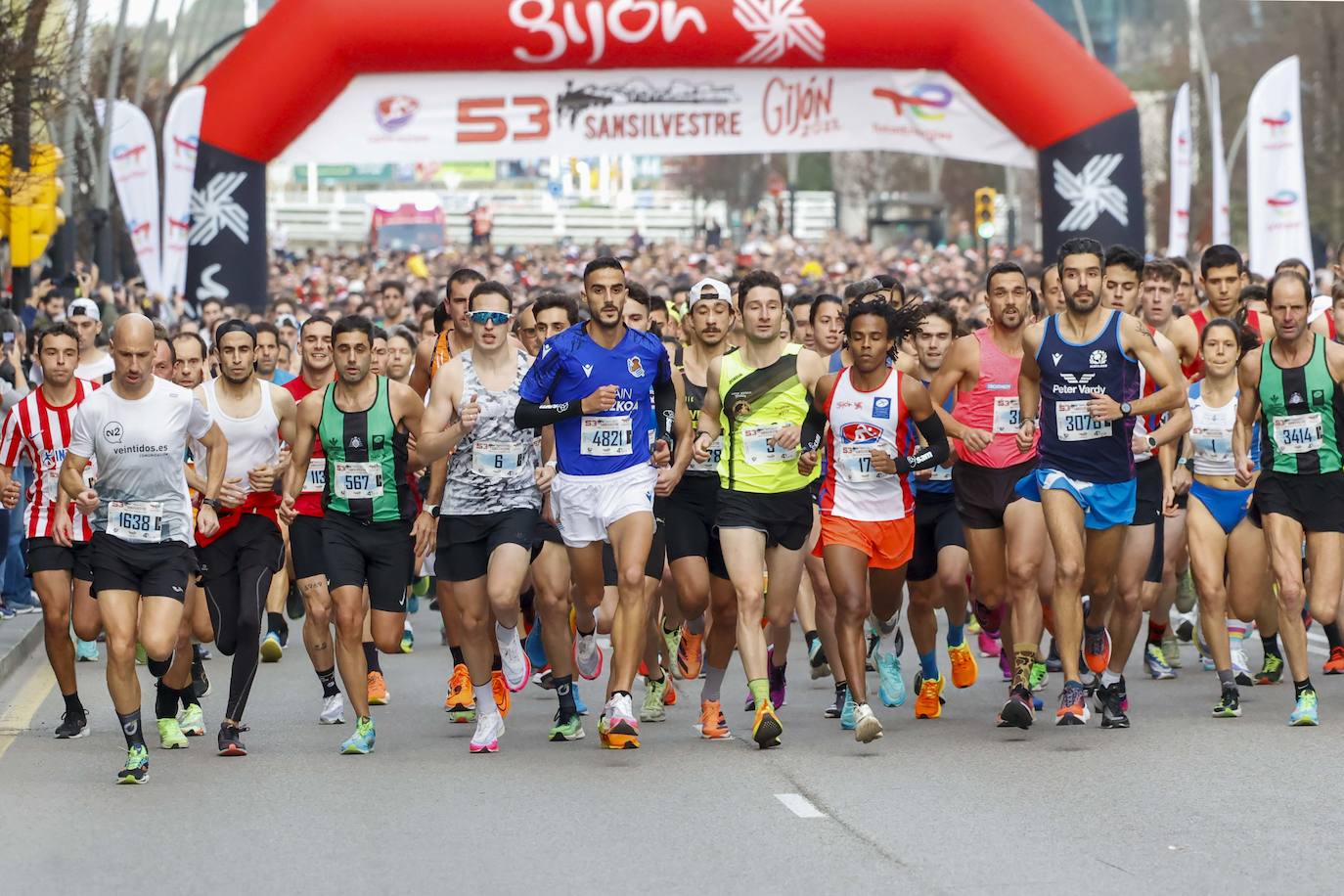 Fotos: Gijón, la más multitudinaria de toda Asturias