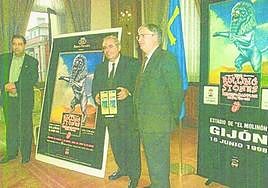 Presentación oficial del cartel del fallido concierto.