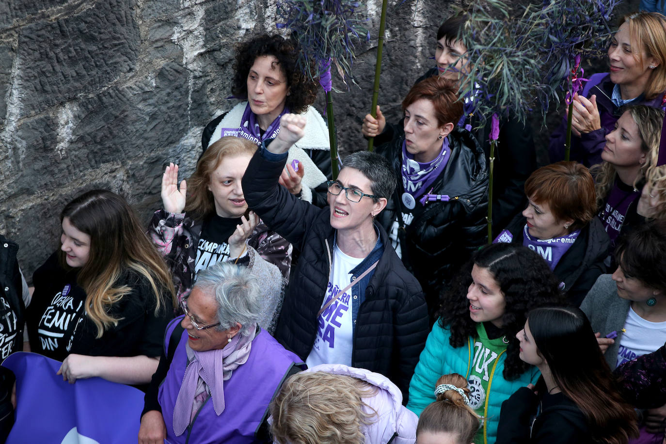 La lucha por la igualdad toma las calles de Mieres