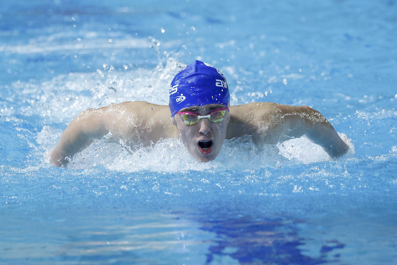 Segunda jornada del campeonato de natación infantil