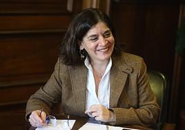 Concepción Saavedra, gerente del Sespa y número dos de la lista autonómica del PSOE.