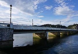 El puente de Ribadesella.