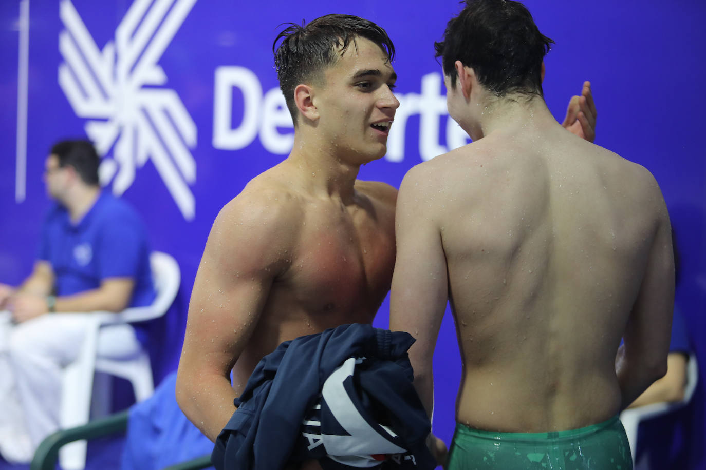 Última jornada del campeonato de natación infantil