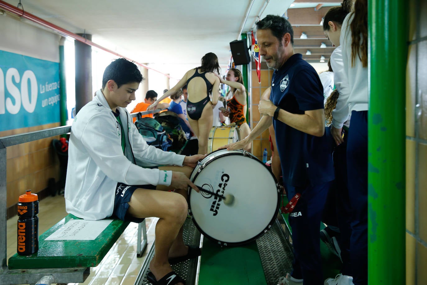 Última jornada del campeonato de natación infantil