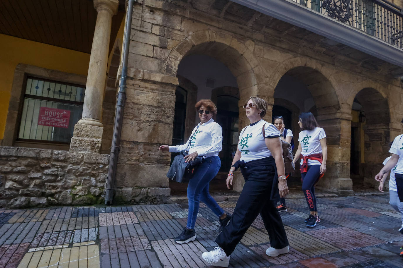 Marcha comarcal por la igualdad en Avilés