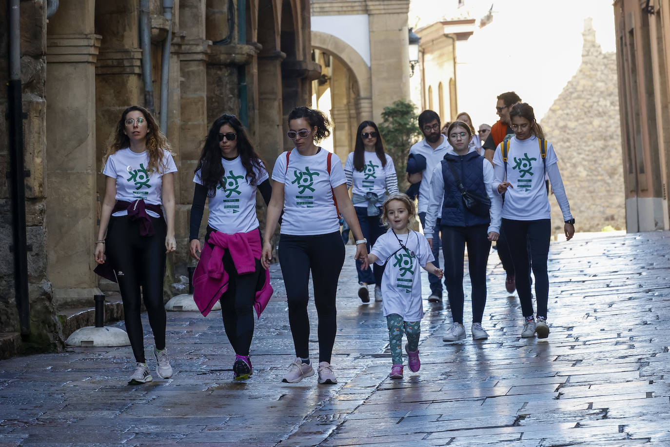 Marcha comarcal por la igualdad en Avilés