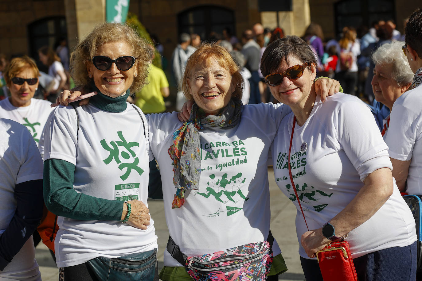 Marcha comarcal por la igualdad en Avilés