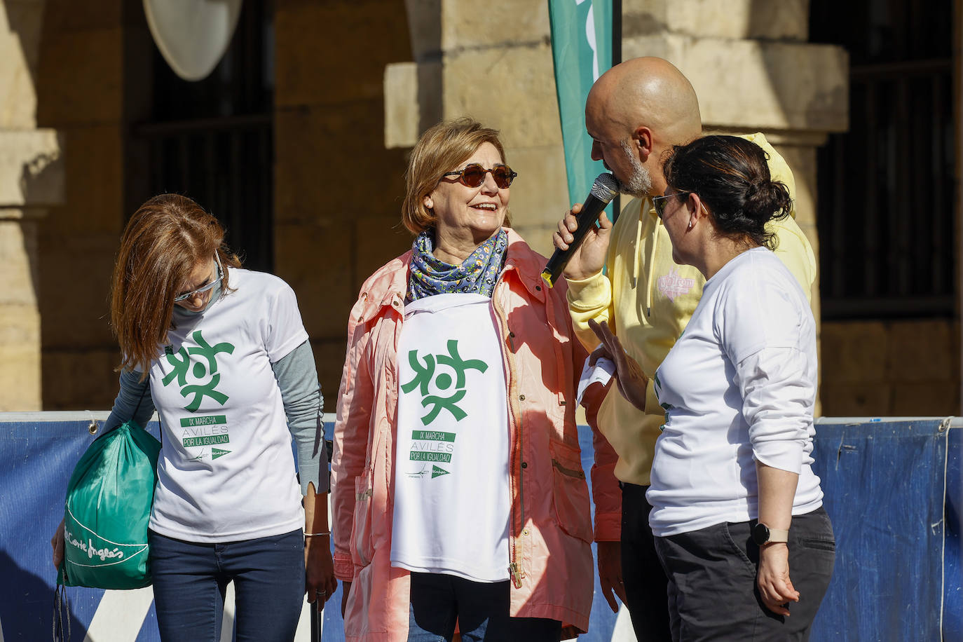 Marcha comarcal por la igualdad en Avilés