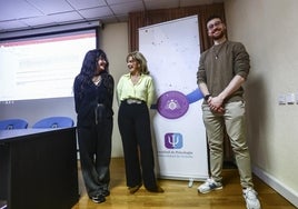 Sandra Soriano, Concha Fernández y Álvaro Menéndez, responsables del estudio.