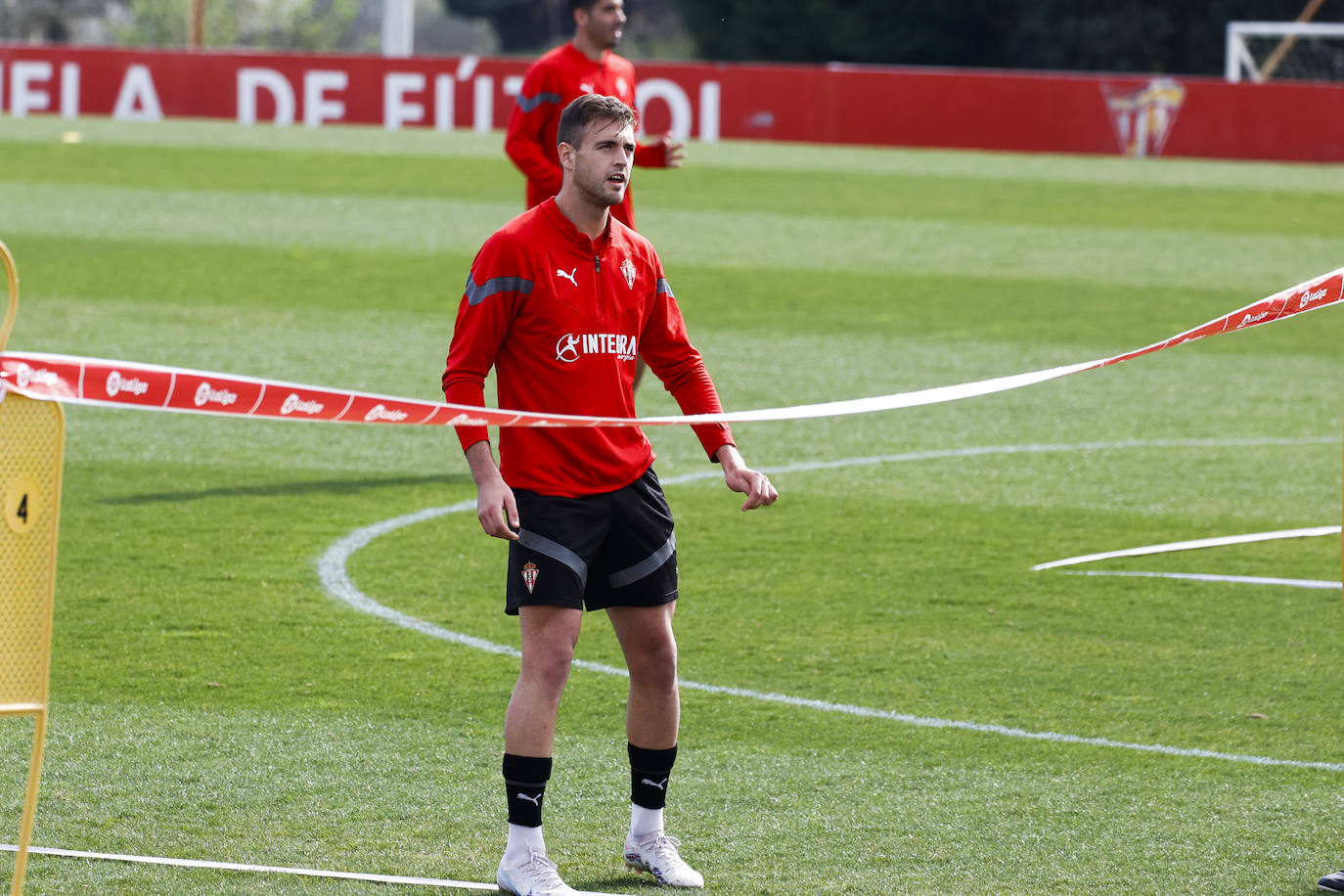 Entrenamiento del Sporting (17/03/2023)