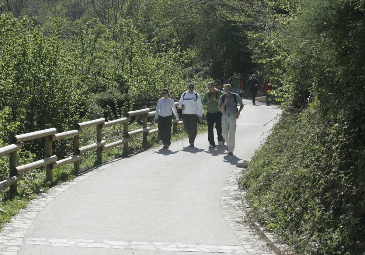 Un tramo de la Ruta del Alba.