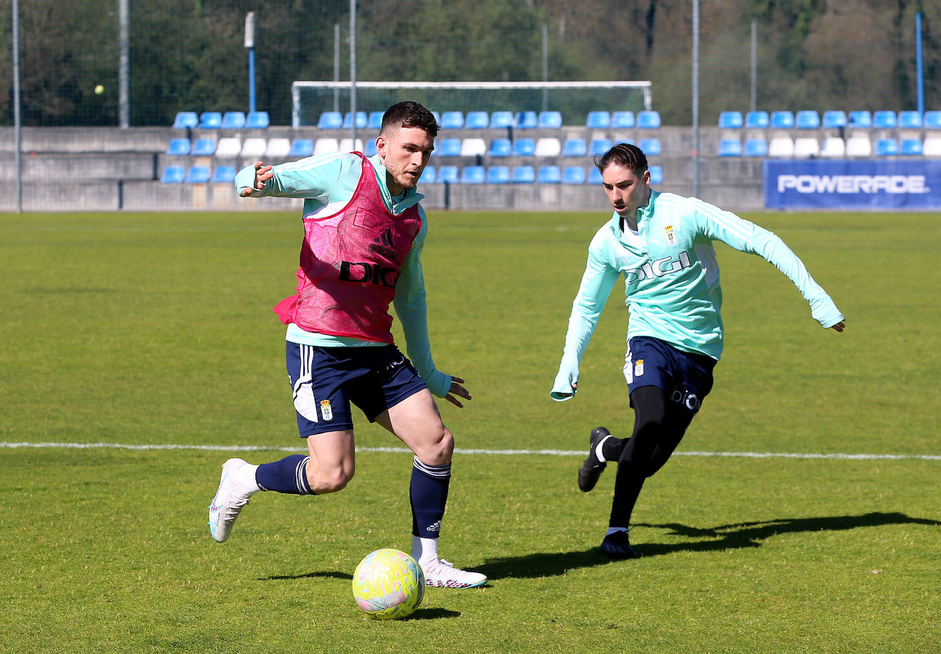 Entrenamiento del Real Oviedo (24-03-2023)