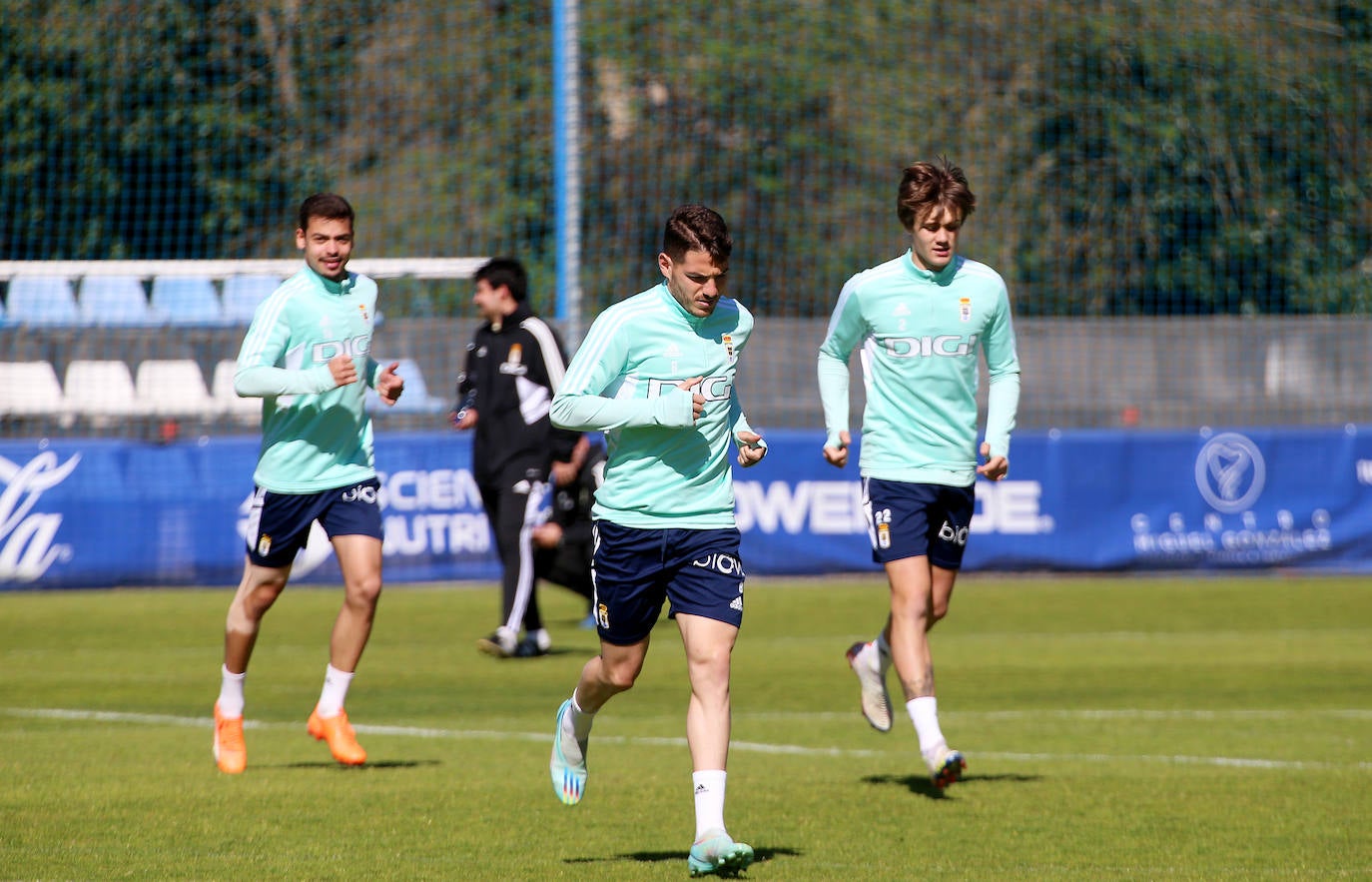 Entrenamiento del Real Oviedo (24-03-2023)