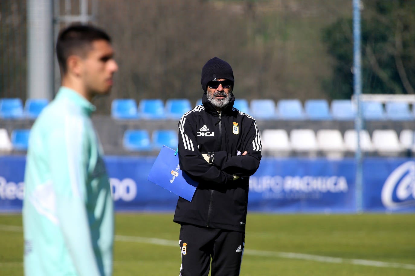 Entrenamiento del Real Oviedo (24-03-2023)