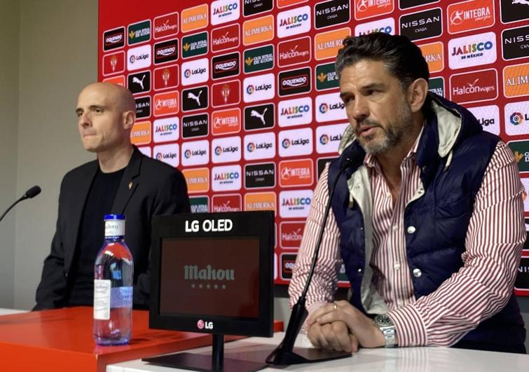 Irarragorri: «Orlegi seguirá en caso de descenso. Tenemos un compromiso con el Sporting y Gijón»