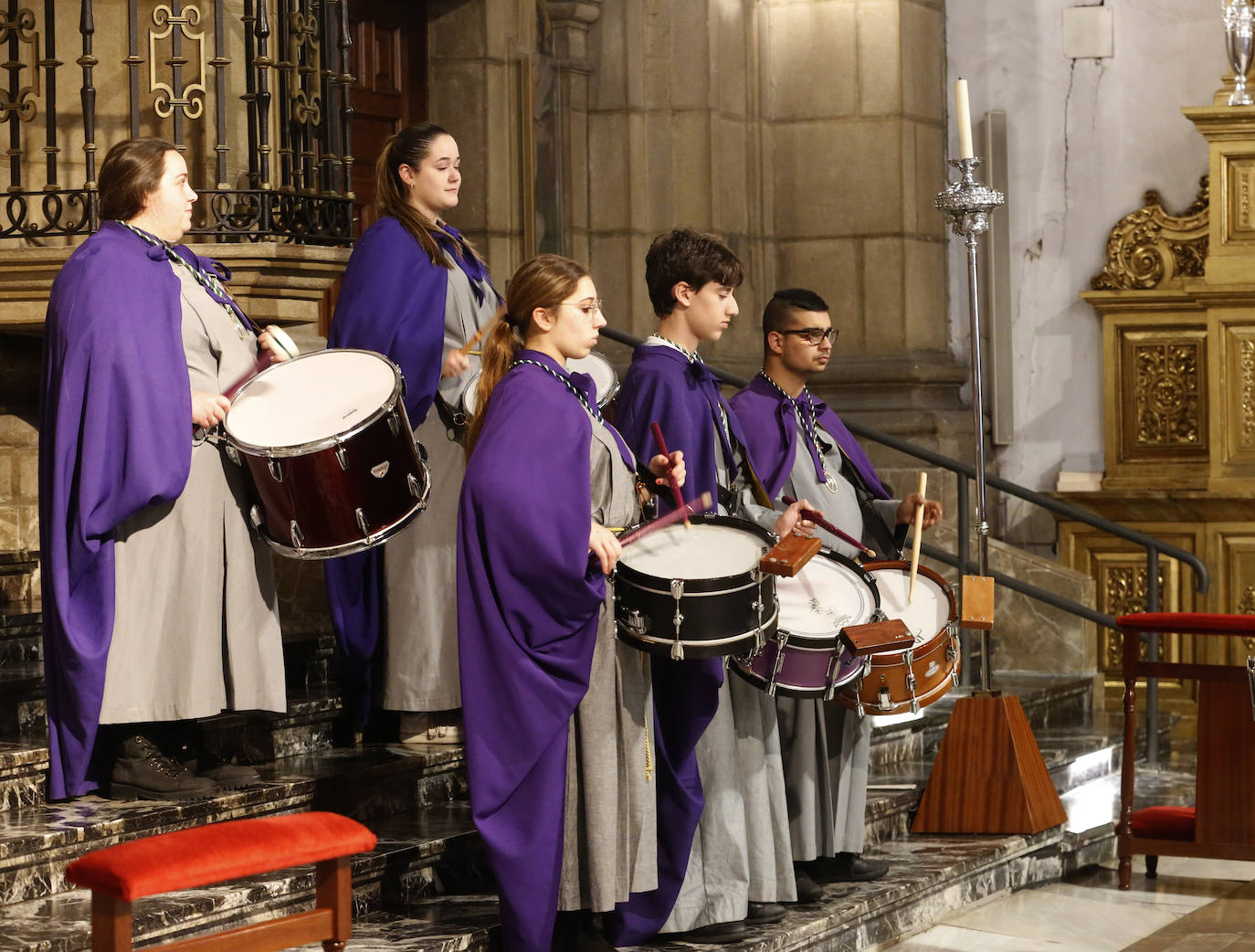 Procesión infantil en la iglesia de San José