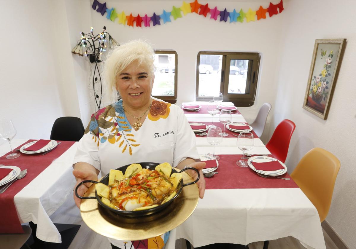 Restaurante con terraza y ? cargador solar para móviles