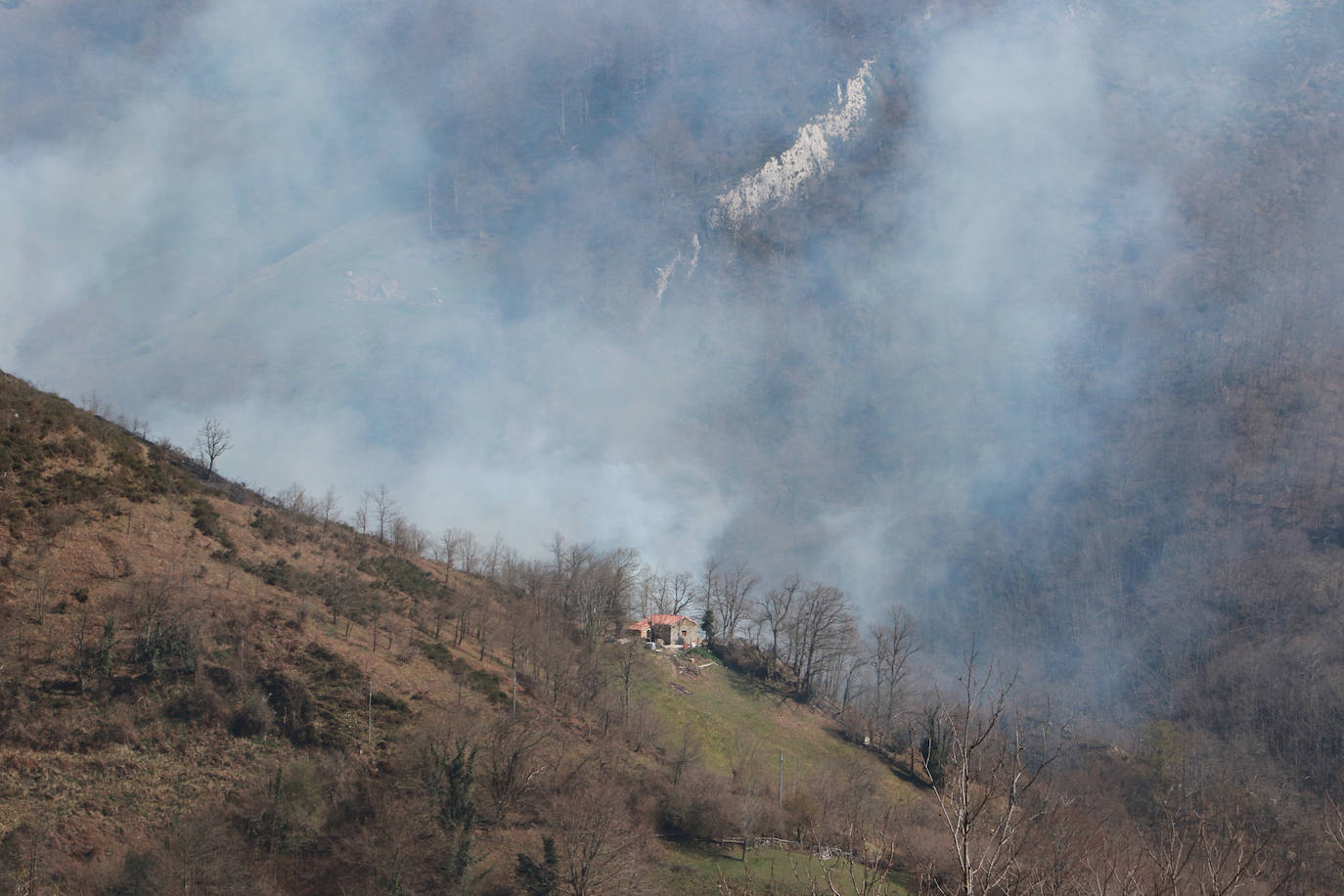 Asturias, en alerta por incendios forestales