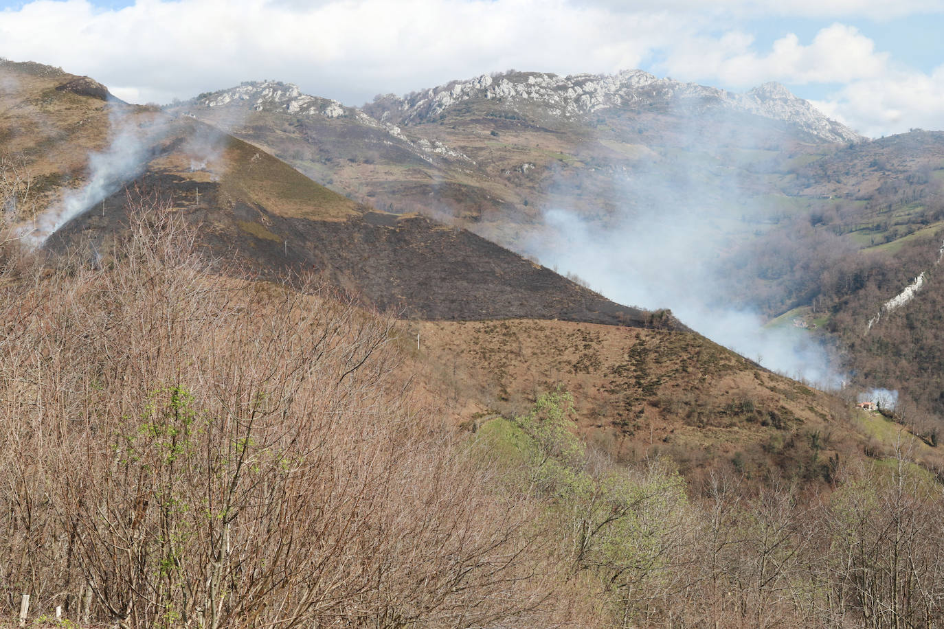 Asturias, en alerta por incendios forestales