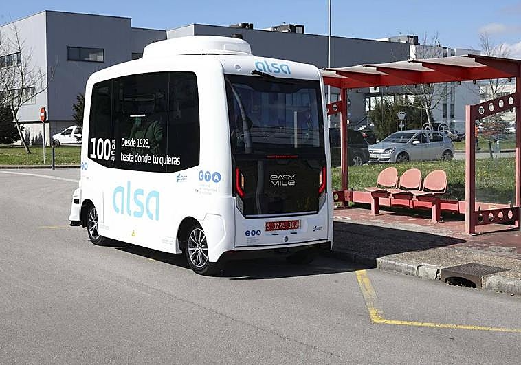 Asturias estrena la primera ruta de autobús sin conductor de España