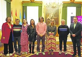 Xana del Mar, César Alonso, Ici Díaz, Isabel Marcos, Francisco Pardo, Lara Martínez, Toño Criado y Manuel Vallina.