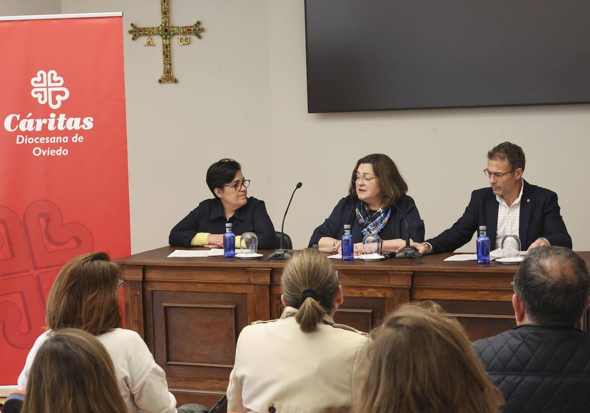 Presentación de la Memoria de Actividades de Cáritas 2022, este miércoles.